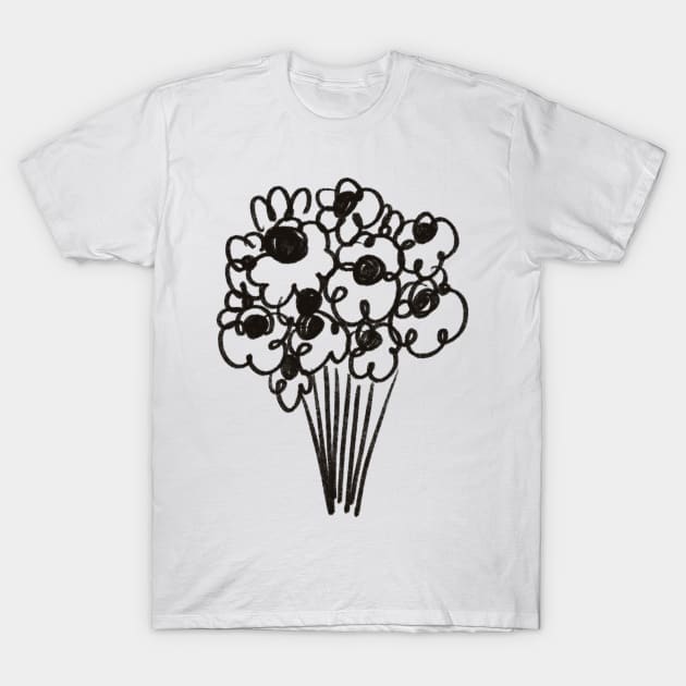 Flowers T-Shirt by fossdesign